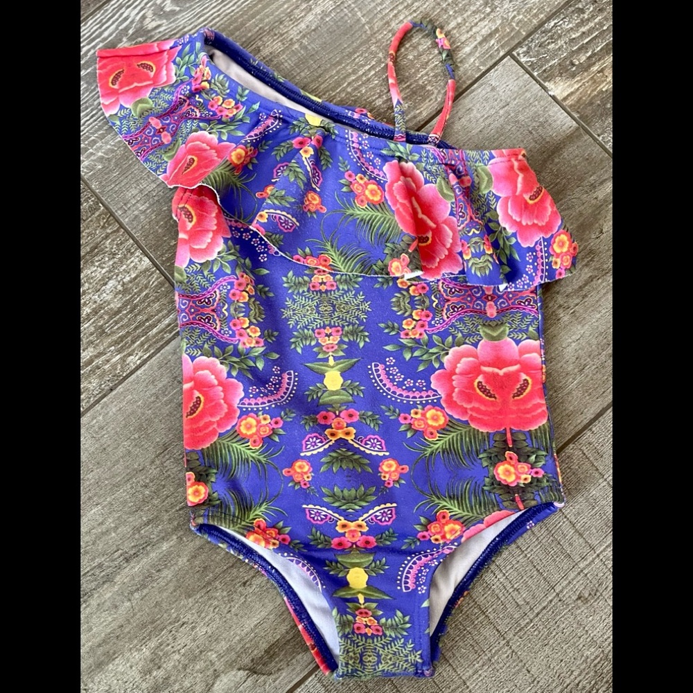 🌸LULUI🌼 Toddler Girls Bathing Suit SPF50+ Size-2T